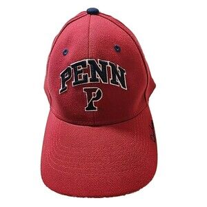 Pennsylvania Quakers ML Caps Baseball Hat‎ Cap Fitted Headwear Mens Small/Medium